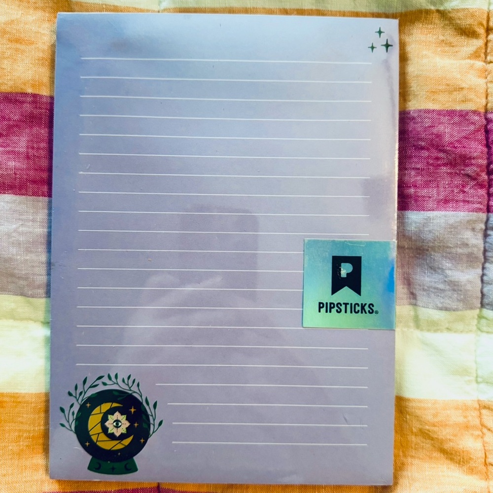 New Pipsticks Bright Future Notepad